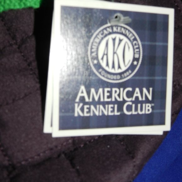 Dogs Sweater Green/Grey Lightweight warm cosy sweater American Kennel Club L New - Picture 6 of 10